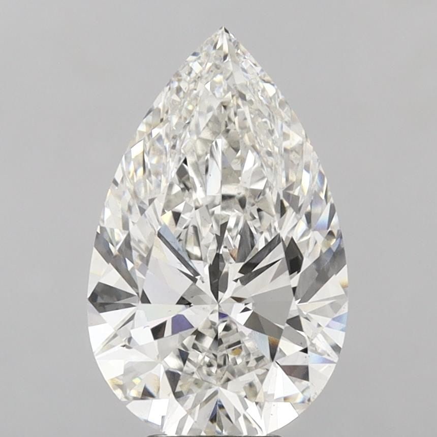 Loose Diamond - PEAR 6.96ct Fancy Vivid Green VS1: Loose Diamond - PEAR 6.96ct Fancy Vivid Green VS1 Source: This is a real non-mined Diamond that has been grown in a lab Shape: PEAR Carats: 6.96 Color: Fancy Vivid Green Certification: IGI Video: