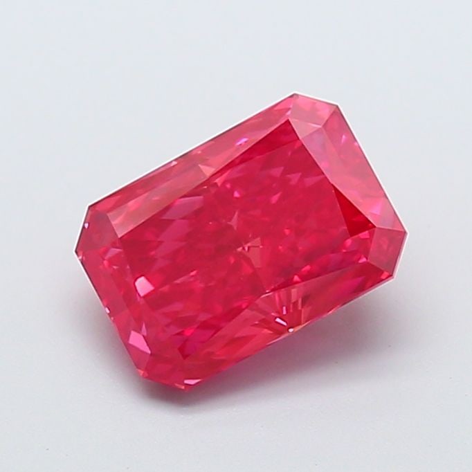 Loose Diamond - RADIANT 3.25ct Fancy Vivid Red VS1: Loose Diamond - RADIANT 3.25ct Fancy Vivid Red VS1 Source: This is a real non-mined Diamond that has been grown in a lab Shape: RADIANT Carats: 3.25 Color: Fancy Vivid Red Certification: IGI Video: