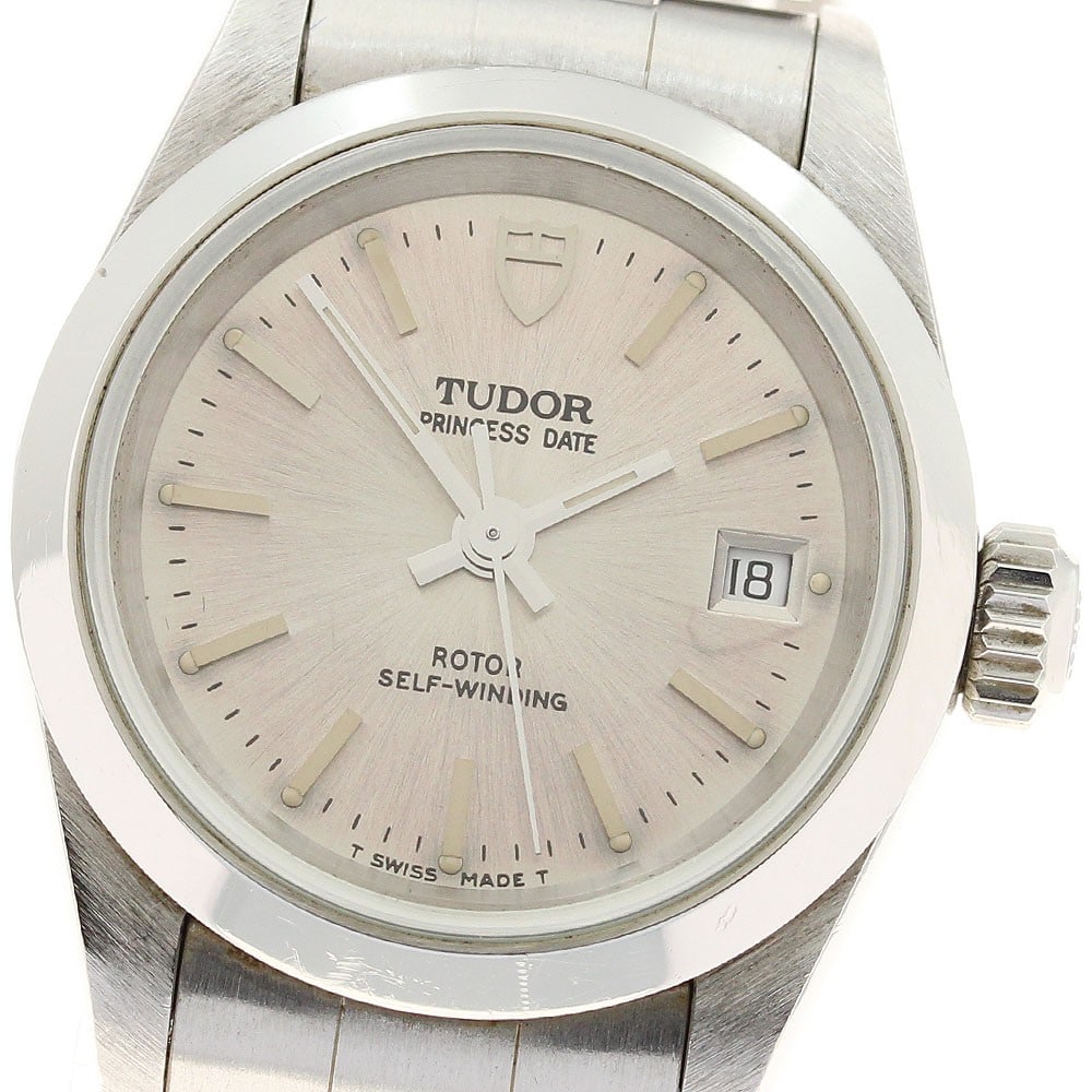 Women's Automatic Wristwatch TUDOR Princess Date 92400: Women's Automatic Wristwatch TUDOR Princess Date 92400 TUDOR Princess Date automatic women's wristwatch in pre-owned condition. This Swiss-made watch is designed for women and features the Princess Da