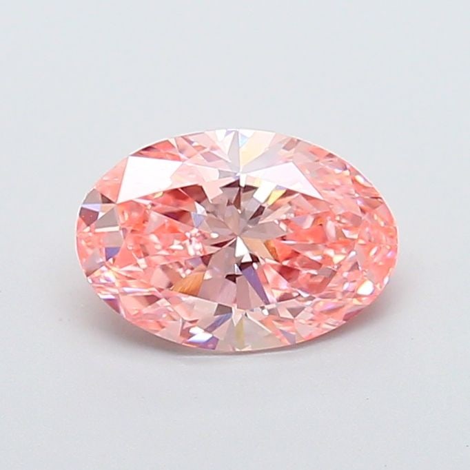 Loose Diamond - OVAL 1.53ct Fancy Vivid Pink VS1: Loose Diamond - OVAL 1.53ct Fancy Vivid Pink VS1 Source: This is a real non-mined Diamond that has been grown in a lab Shape: OVAL Carats: 1.53 Color: Fancy Vivid Pink Certification: IGI Video: