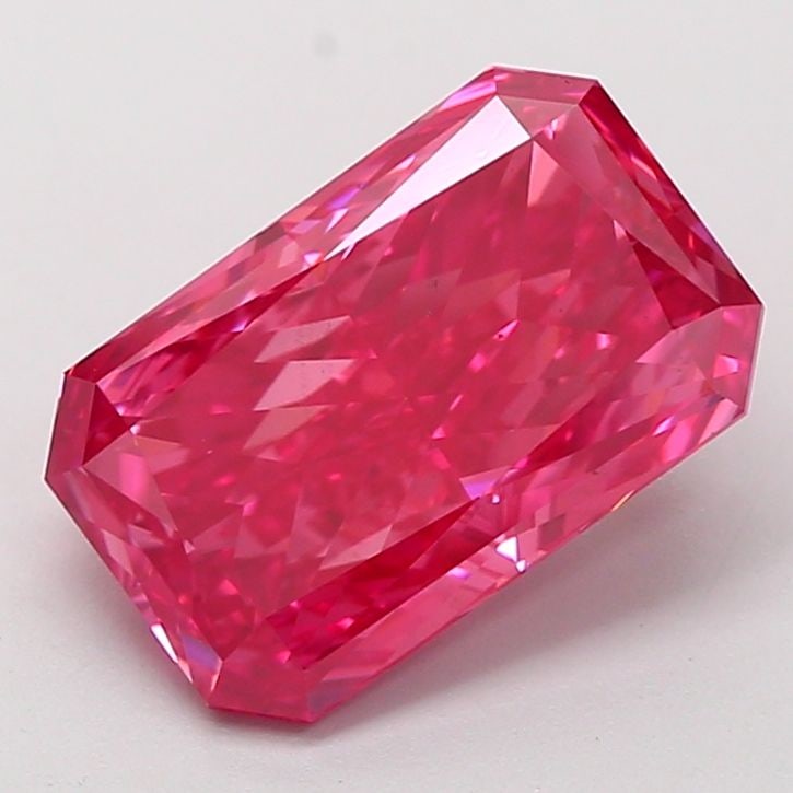 Loose Diamond - RADIANT 3.87ct Fancy Vivid Red VS2 (1 of 1)