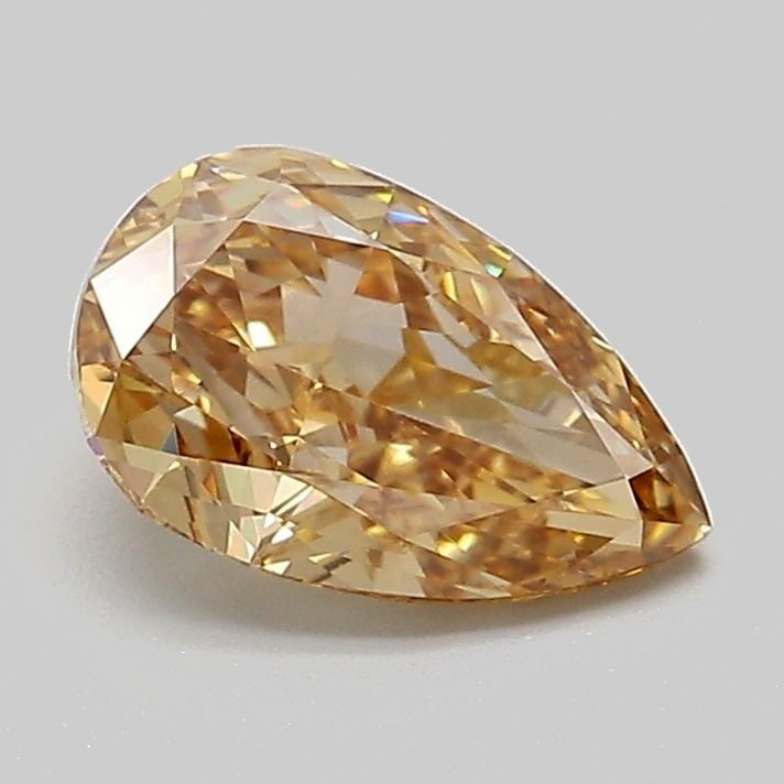 Loose Diamond - PEAR 1.13ct Fancy Light Brown VVS2: Loose Diamond - PEAR 1.13ct Fancy Light Brown VVS2 Source: This is a real non-mined Diamond that has been grown in a lab Shape: PEAR Carats: 1.13 Color: Fancy Light Brown Certification: IGI Video:
