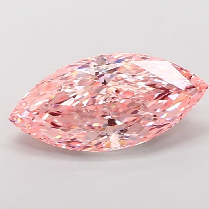 Loose Diamond - MARQUISE 5.52ct Fancy Vivid Pink VVS2: Loose Diamond - MARQUISE 5.52ct Fancy Vivid Pink VVS2 Source: This is a real non-mined Diamond that has been grown in a lab Shape: MARQUISE Carats: 5.52 Color: Fancy Vivid Pink Certification: IGI Vide