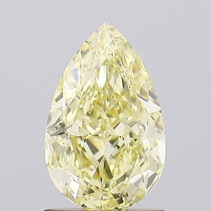 Loose Diamond - PEAR 1.18ct Fancy Yellow VVS2: Loose Diamond - PEAR 1.18ct Fancy Yellow VVS2 Source: This is a real non-mined Diamond that has been grown in a lab Shape: PEAR Carats: 1.18 Color: Fancy Yellow Certification: IGI Video: