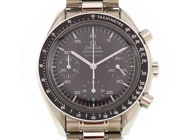Men's OMEGA Speedmaster Automatic Wristwatch 3510.50.00: Men's OMEGA Speedmaster Automatic Wristwatch 3510.50.00 This is an OMEGA Speedmaster 3510.50.00 automatic wristwatch designed for men. Made in Switzerland, this pre-owned timepiece combines classic st