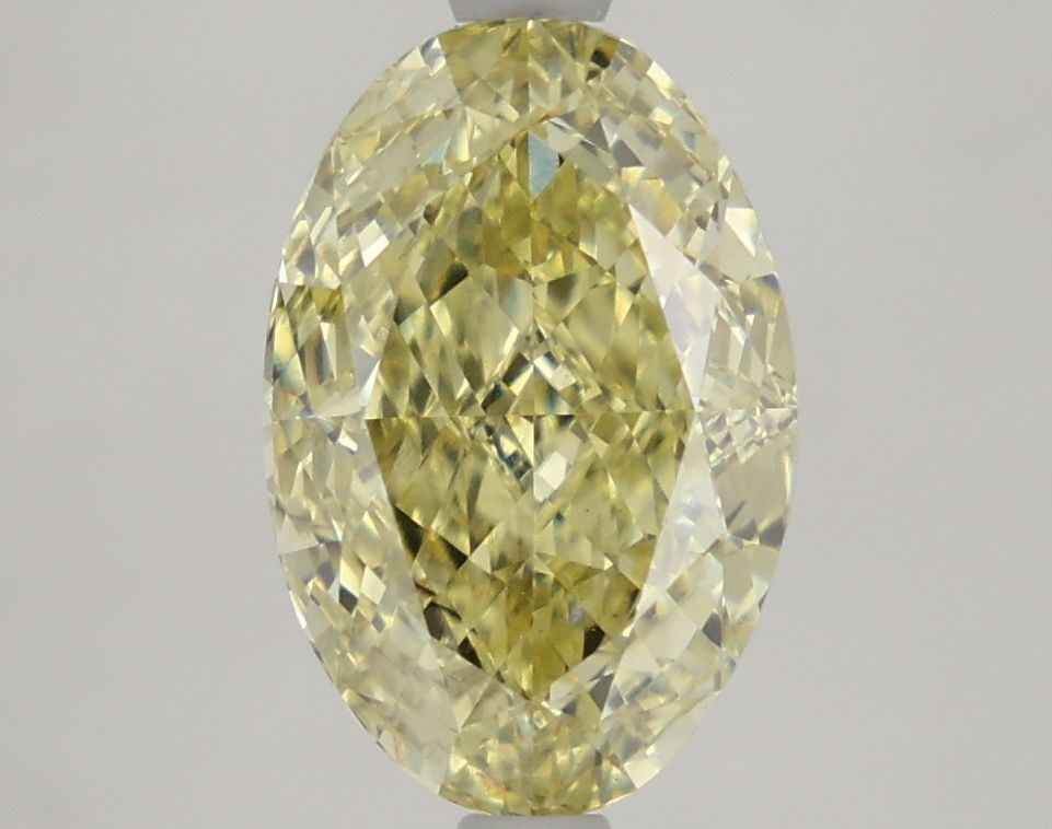 Loose Diamond - OVAL 3.23ct Fancy Intense Yellow VS1: Loose Diamond - OVAL 3.23ct Fancy Intense Yellow VS1 Source: This is a real non-mined Diamond that has been grown in a lab Shape: OVAL Carats: 3.23 Color: Fancy Intense Yellow Certification: IGI Video