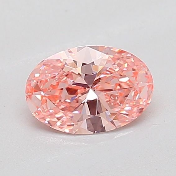 Loose Diamond - OVAL 0.5ct Fancy Vivid Pink VS2: Loose Diamond - OVAL 0.5ct Fancy Vivid Pink VS2 Source: This is a real non-mined Diamond that has been grown in a lab Shape: OVAL Carats: 0.5 Color: Fancy Vivid Pink Certification: IGI The Diamond Dep