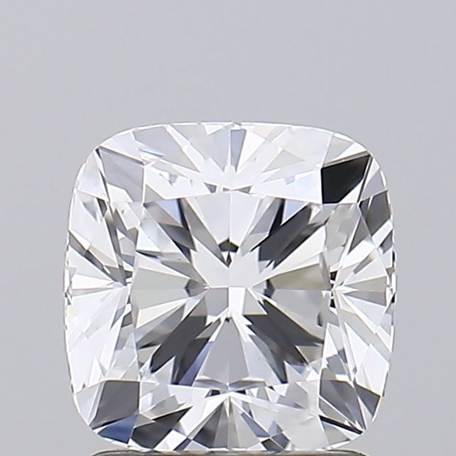 Loose Diamond - CUSHION BRILLIANT 1.42ct D VS1: Loose Diamond - CUSHION BRILLIANT 1.42ct D VS1 Source: This is a real non-mined Diamond that has been grown in a lab Shape: CUSHION BRILLIANT Carats: 1.42 Color: D Clarity: VS1 Certification: IGI Vide