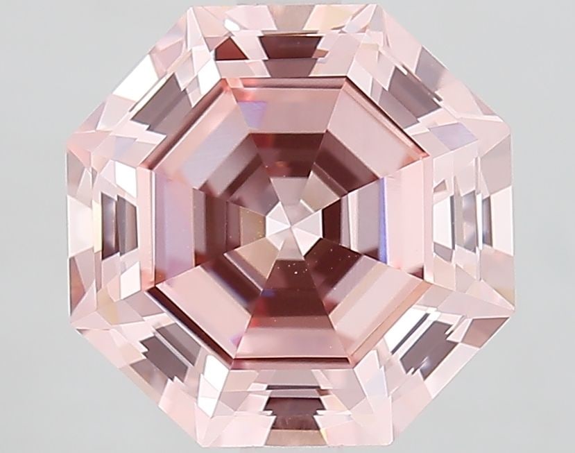 Loose Diamond - OCTAGONAL 3.61ct Fancy Intense Pink VVS2: Loose Diamond - OCTAGONAL 3.61ct Fancy Intense Pink VVS2 Source: This is a real non-mined Diamond that has been grown in a lab Shape: OCTAGONAL Carats: 3.61 Color: Fancy Intense Pink Certification: IG