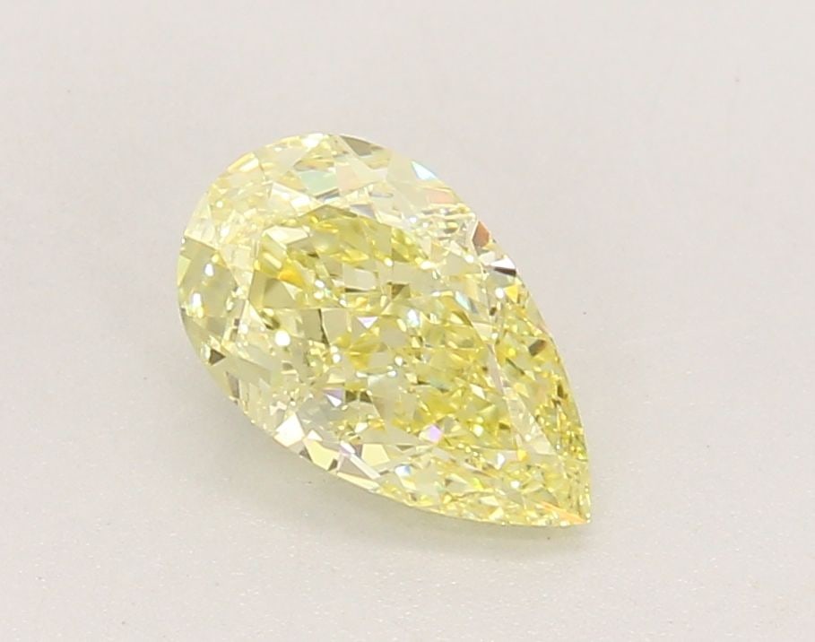 Loose Diamond - PEAR 1.18ct Fancy Yellow VS1: Loose Diamond - PEAR 1.18ct Fancy Yellow VS1 Source: This is a real non-mined Diamond that has been grown in a lab Shape: PEAR Carats: 1.18 Color: Fancy Yellow Certification: IGI Video: