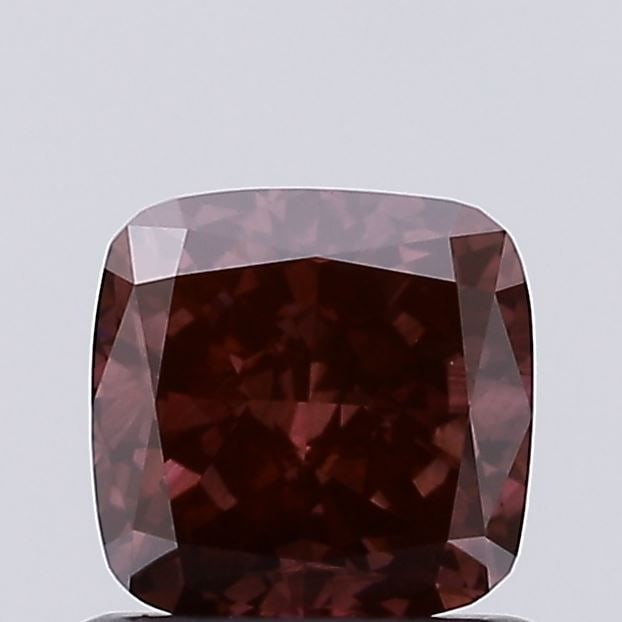 Loose Diamond - CUSHION BRILLIANT 0.8ct Fancy Vivid Brown VVS2: Loose Diamond - CUSHION BRILLIANT 0.8ct Fancy Vivid Brown VVS2 Source: This is a real non-mined Diamond that has been grown in a lab Shape: CUSHION BRILLIANT Carats: 0.8 Color: Fancy Vivid Brown Certi