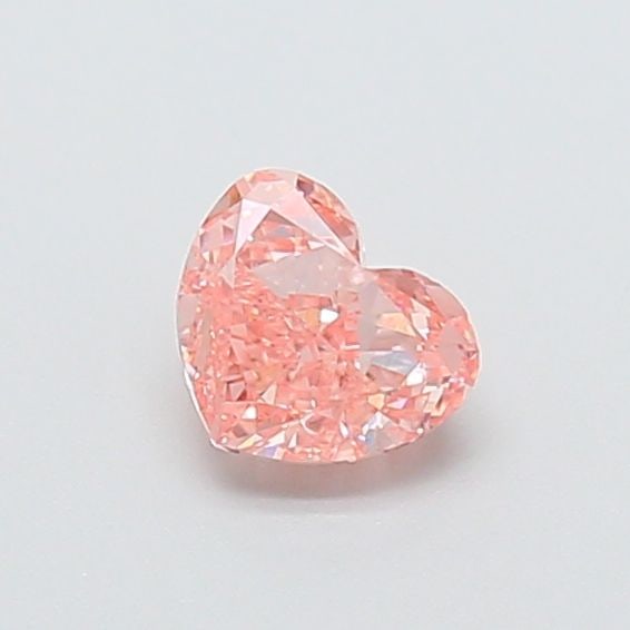 Loose Diamond - HEART 0.58ct Fancy Vivid Pink VVS2: Loose Diamond - HEART 0.58ct Fancy Vivid Pink VVS2 Source: This is a real non-mined Diamond that has been grown in a lab Shape: HEART Carats: 0.58 Color: Fancy Vivid Pink Certification: IGI Video: