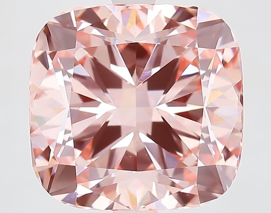 Loose Diamond - CUSHION MODIFIED 5.07ct Fancy Intense Pink VS1: Loose Diamond - CUSHION MODIFIED 5.07ct Fancy Intense Pink VS1 Source: This is a real non-mined Diamond that has been grown in a lab Shape: CUSHION MODIFIED Carats: 5.07 Color: Fancy Intense Pink Cert