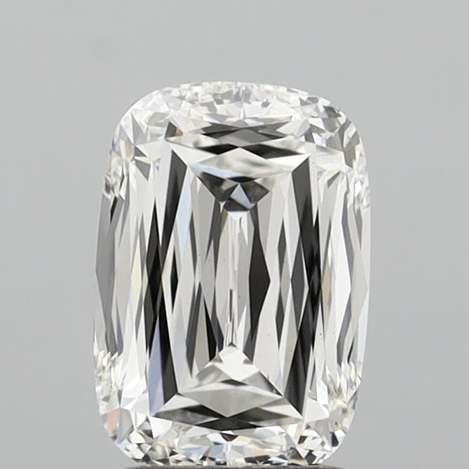 Loose Diamond - CUSHION MODIFIED 2.09ct H VS1: Loose Diamond - CUSHION MODIFIED 2.09ct H VS1 Source: This is a real non-mined Diamond that has been grown in a lab Shape: CUSHION MODIFIED Carats: 2.09 Color: H Clarity: VS1 Certification: IGI Video: