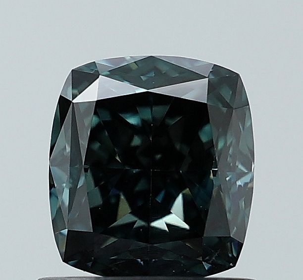 Loose Diamond - CUSHION BRILLIANT 1.11ct Fancy Vivid Blue VS1: Loose Diamond - CUSHION BRILLIANT 1.11ct Fancy Vivid Blue VS1 Source: This is a real non-mined Diamond that has been grown in a lab Shape: CUSHION BRILLIANT Carats: 1.11 Color: Fancy Vivid Blue Certif