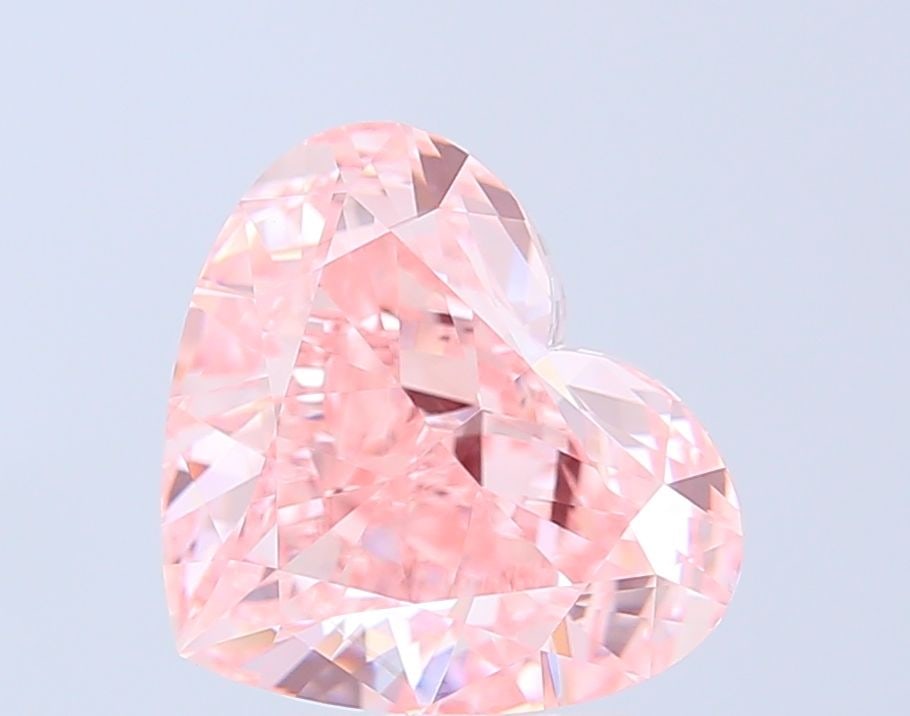 Loose Diamond - HEART 5.02ct Fancy Intense Pink VS1: Loose Diamond - HEART 5.02ct Fancy Intense Pink VS1 Source: This is a real non-mined Diamond that has been grown in a lab Shape: HEART Carats: 5.02 Color: Fancy Intense Pink Certification: IGI Video: