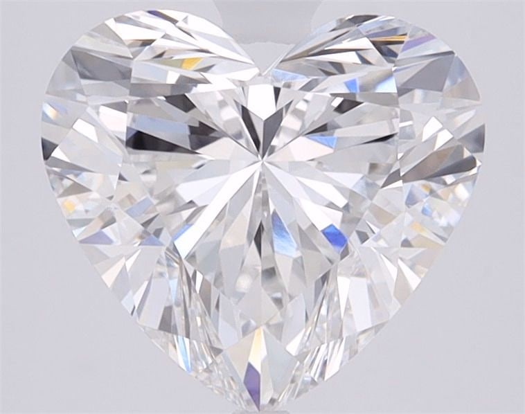 Loose Diamond - HEART 2.53ct D IF: Loose Diamond - HEART 2.53ct D IF Source: This is a real non-mined Diamond that has been grown in a lab Shape: HEART Carats: 2.53 Color: D Clarity: IF Certification: IGI Video: