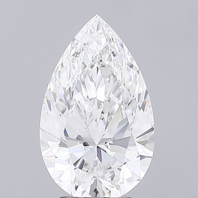 Loose Diamond - PEAR 3.48ct E VVS1: Loose Diamond - PEAR 3.48ct E VVS1 Source: This is a real non-mined Diamond that has been grown in a lab Shape: PEAR Carats: 3.48 Color: E Clarity: VVS1 Certification: GIA Video: