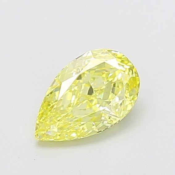 Loose Diamond - PEAR 1.03ct Fancy Intense Yellow VS1: Loose Diamond - PEAR 1.03ct Fancy Intense Yellow VS1 Source: This is a real non-mined Diamond that has been grown in a lab Shape: PEAR Carats: 1.03 Color: Fancy Intense Yellow Certification: IGI Video