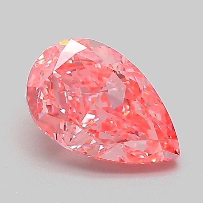 Loose Diamond - PEAR 1.04ct Fancy Vivid Pink VVS2: Loose Diamond - PEAR 1.04ct Fancy Vivid Pink VVS2 Source: This is a real non-mined Diamond that has been grown in a lab Shape: PEAR Carats: 1.04 Color: Fancy Vivid Pink Certification: IGI Video: