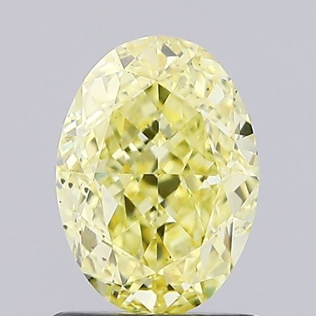 Loose Diamond - OVAL 1.54ct Fancy Intense Yellow VS1: Loose Diamond - OVAL 1.54ct Fancy Intense Yellow VS1 Source: This is a real non-mined Diamond that has been grown in a lab Shape: OVAL Carats: 1.54 Color: Fancy Intense Yellow Certification: IGI Video
