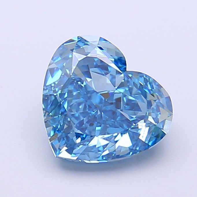 Loose Diamond - HEART 2.07ct Fancy Vivid Blue VVS2: Loose Diamond - HEART 2.07ct Fancy Vivid Blue VVS2 Source: This is a real non-mined Diamond that has been grown in a lab Shape: HEART Carats: 2.07 Color: Fancy Vivid Blue Certification: IGI Video: