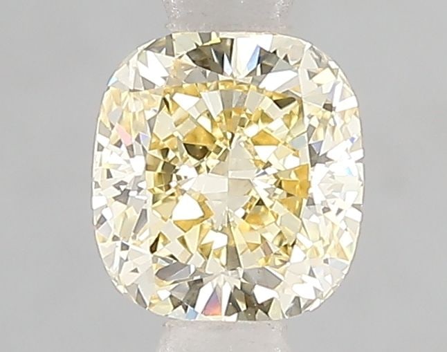 Loose Diamond - CUSHION MODIFIED 1.03ct Fancy Intense Yellow VS1: Loose Diamond - CUSHION MODIFIED 1.03ct Fancy Intense Yellow VS1 Source: This is a real non-mined Diamond that has been grown in a lab Shape: CUSHION MODIFIED Carats: 1.03 Color: Fancy Intense Yellow 