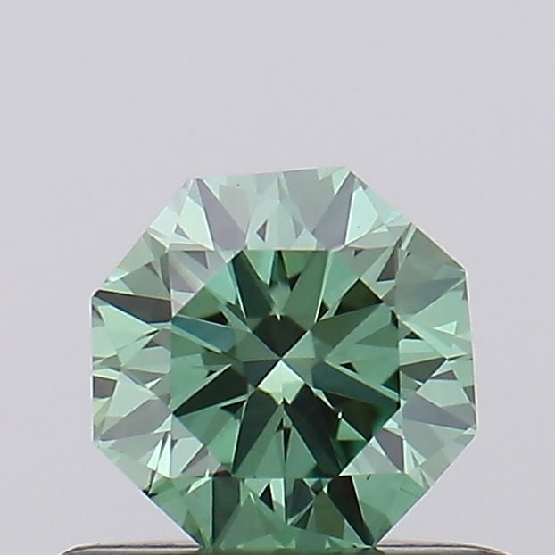 Loose Diamond - OCTAGONAL 0.43ct Fancy Vivid Green VS1: Loose Diamond - OCTAGONAL 0.43ct Fancy Vivid Green VS1 Source: This is a real non-mined Diamond that has been grown in a lab Shape: OCTAGONAL Carats: 0.43 Color: Fancy Vivid Green Certification: NONE 