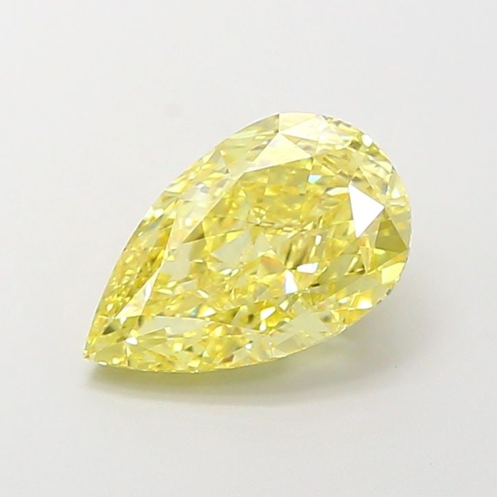 Loose Diamond - PEAR 2.54ct Fancy Intense Yellow VS1: Loose Diamond - PEAR 2.54ct Fancy Intense Yellow VS1 Source: This is a real non-mined Diamond that has been grown in a lab Shape: PEAR Carats: 2.54 Color: Fancy Intense Yellow Certification: IGI Video