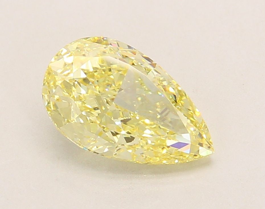 Loose Diamond - PEAR 2.05ct Fancy Yellow VS1: Loose Diamond - PEAR 2.05ct Fancy Yellow VS1 Source: This is a real non-mined Diamond that has been grown in a lab Shape: PEAR Carats: 2.05 Color: Fancy Yellow Certification: IGI Video: