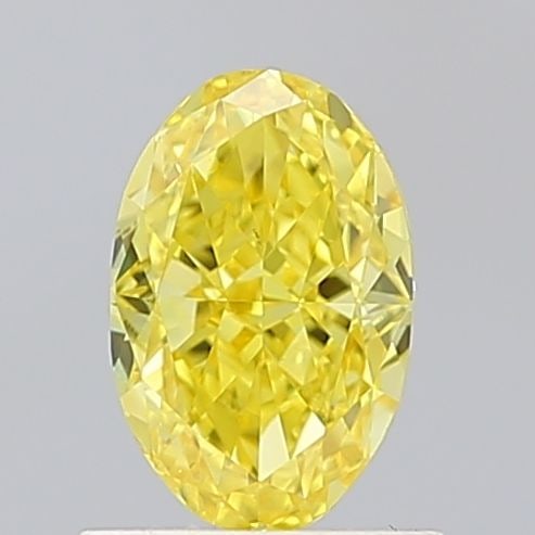 Loose Diamond - OVAL 1.0ct Fancy Vivid Yellow VS1: Loose Diamond - OVAL 1.0ct Fancy Vivid Yellow VS1 Source: This is a real non-mined Diamond that has been grown in a lab Shape: OVAL Carats: 1.0 Color: Fancy Vivid Yellow Certification: IGI Video: