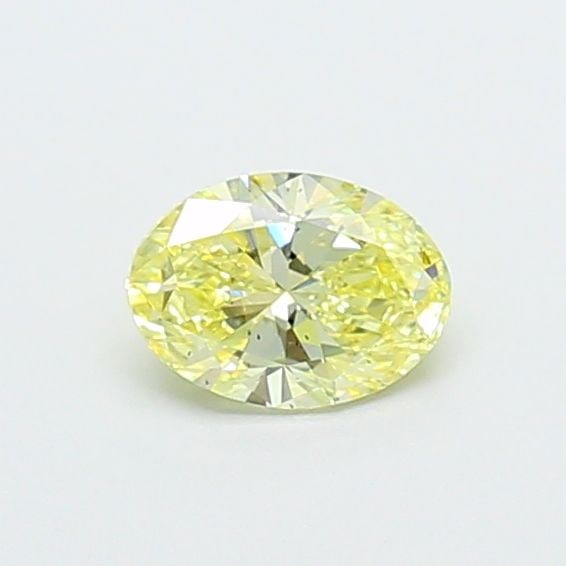 Loose Diamond - OVAL 0.45ct Fancy Yellow SI1: Loose Diamond - OVAL 0.45ct Fancy Yellow SI1 Source: This is a real non-mined Diamond that has been grown in a lab Shape: OVAL Carats: 0.45 Color: Fancy Yellow Certification: IGI Video: