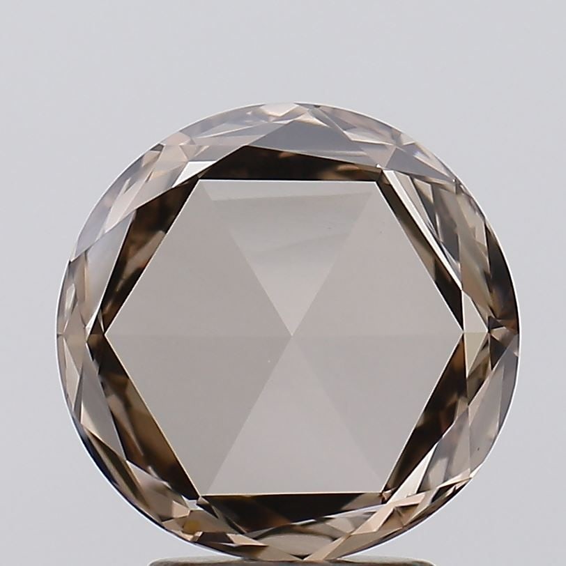 Loose Diamond - ROSE 2.51ct Fancy Light Brown VVS2: Loose Diamond - ROSE 2.51ct Fancy Light Brown VVS2 Source: This is a real non-mined Diamond that has been grown in a lab Shape: ROSE Carats: 2.51 Color: Fancy Light Brown Certification: IGI Video: