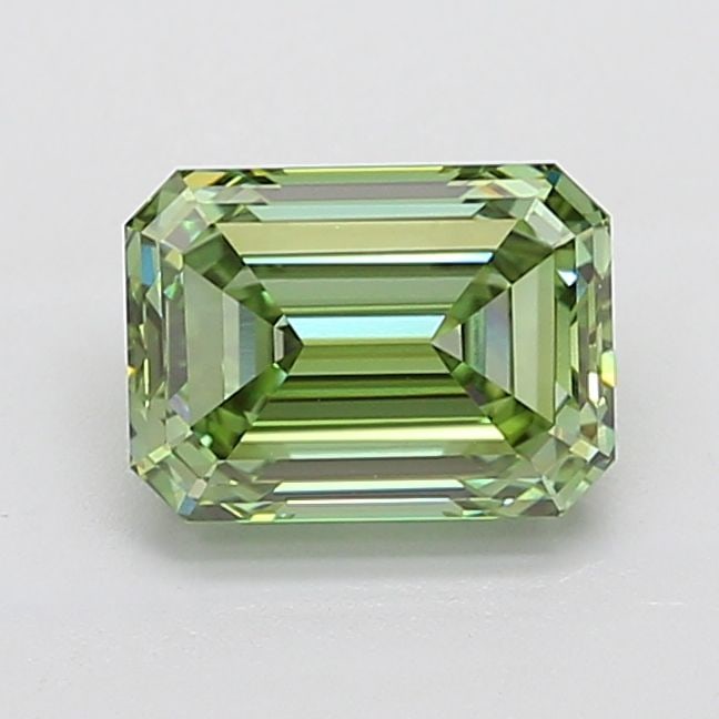 Loose Diamond - EMERALD 3.28ct Fancy Vivid Green VVS2: Loose Diamond - EMERALD 3.28ct Fancy Vivid Green VVS2 Source: This is a real non-mined Diamond that has been grown in a lab Shape: EMERALD Carats: 3.28 Color: Fancy Vivid Green Certification: IGI Vide