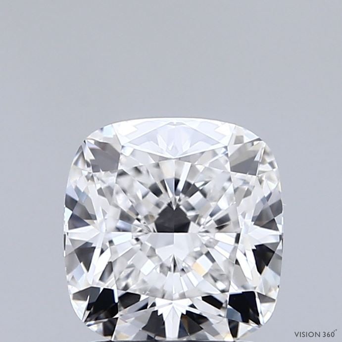 Loose Diamond - CUSHION MODIFIED 1.59ct E VVS1: Loose Diamond - CUSHION MODIFIED 1.59ct E VVS1 Source: This is a real non-mined Diamond that has been grown in a lab Shape: CUSHION MODIFIED Carats: 1.59 Color: E Clarity: VVS1 Certification: IGI The 