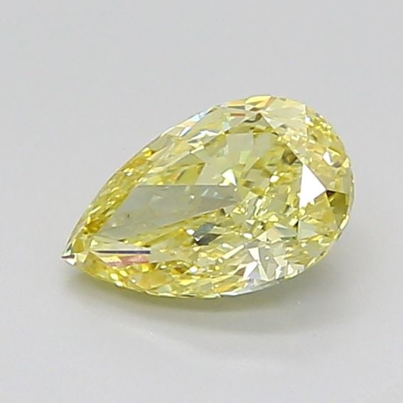 Loose Diamond - PEAR 1.17ct Fancy Intense Yellow VS1: Loose Diamond - PEAR 1.17ct Fancy Intense Yellow VS1 Source: This is a real non-mined Diamond that has been grown in a lab Shape: PEAR Carats: 1.17 Color: Fancy Intense Yellow Certification: IGI Video