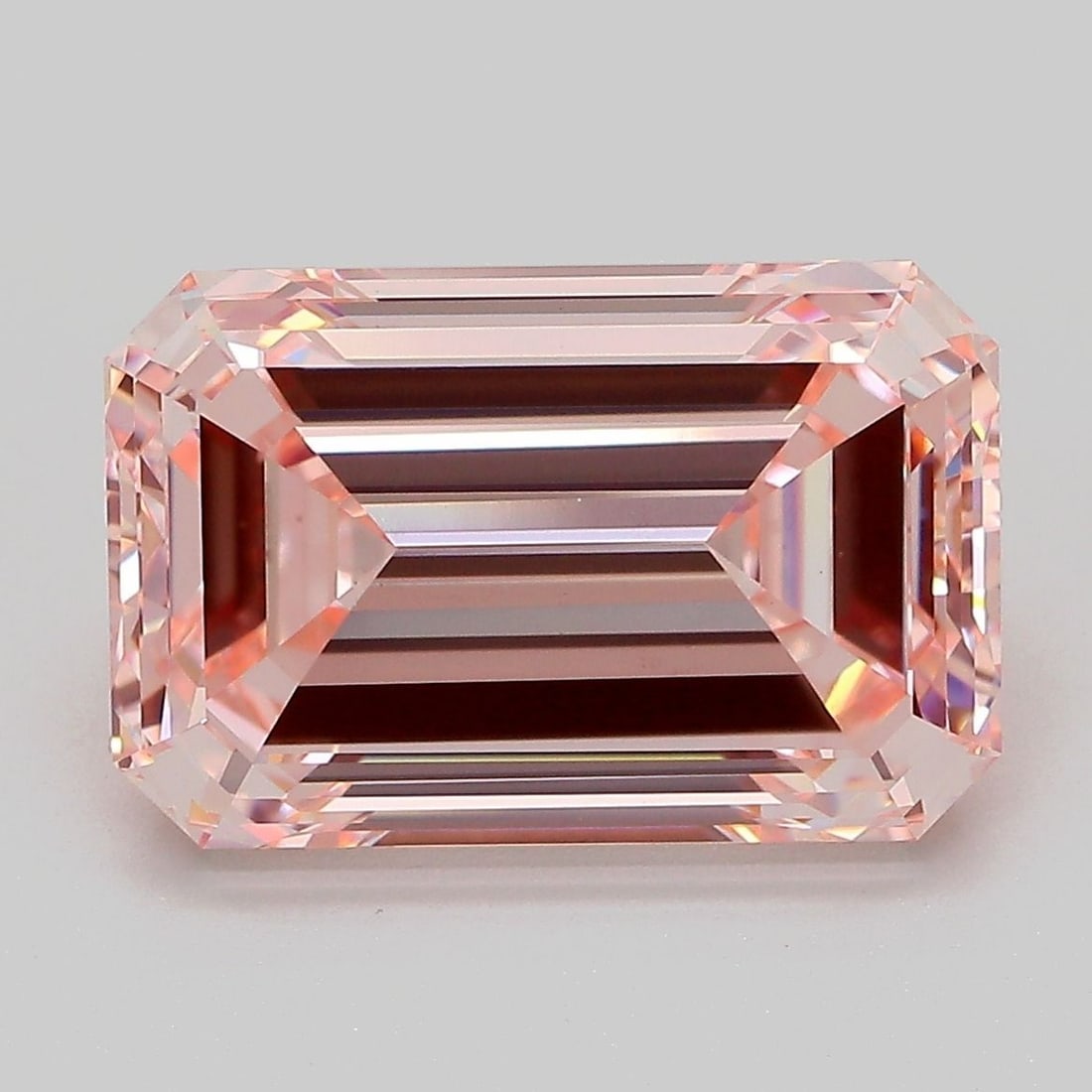 Loose Diamond - EMERALD 7.05ct Fancy Intense Pink VS1: Loose Diamond - EMERALD 7.05ct Fancy Intense Pink VS1 Source: This is a real non-mined Diamond that has been grown in a lab Shape: EMERALD Carats: 7.05 Color: Fancy Intense Pink Certification: IGI Vid
