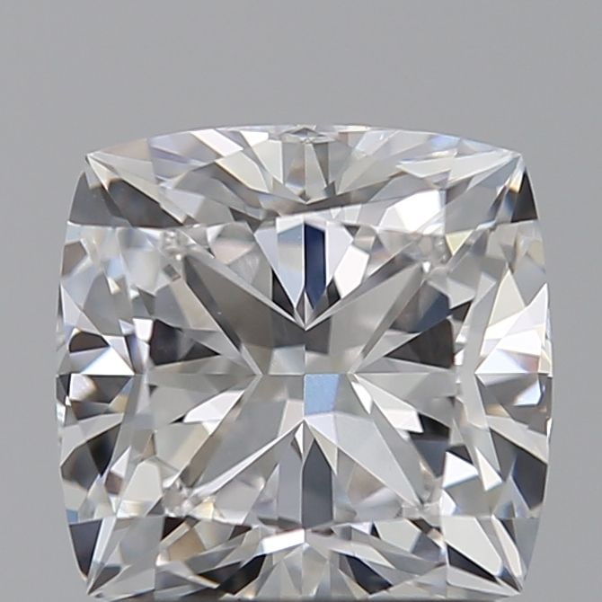 Loose Diamond - CUSHION MODIFIED 1.52ct D VVS2: Loose Diamond - CUSHION MODIFIED 1.52ct D VVS2 Source: This is a real non-mined Diamond that has been grown in a lab Shape: CUSHION MODIFIED Carats: 1.52 Color: D Clarity: VVS2 Certification: IGI Vide