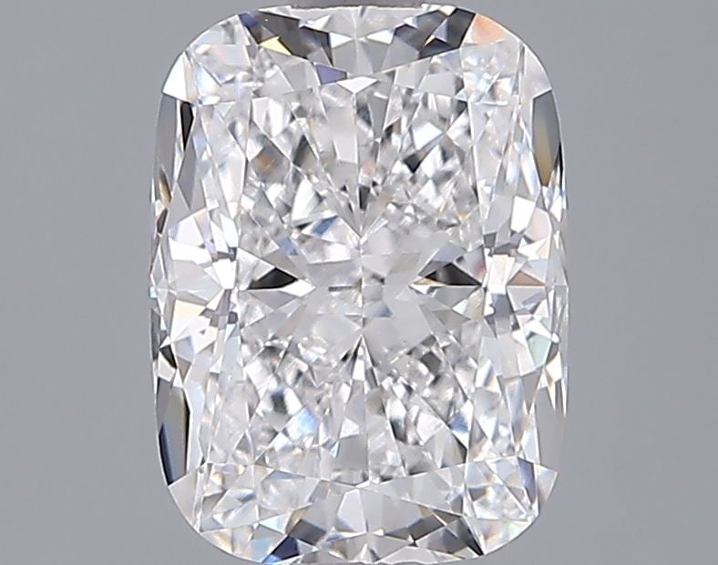 Loose Diamond - CUSHION MODIFIED 2.04ct D VVS2: Loose Diamond - CUSHION MODIFIED 2.04ct D VVS2 Source: This is a real non-mined Diamond that has been grown in a lab Shape: CUSHION MODIFIED Carats: 2.04 Color: D Clarity: VVS2 Certification: IGI Vide