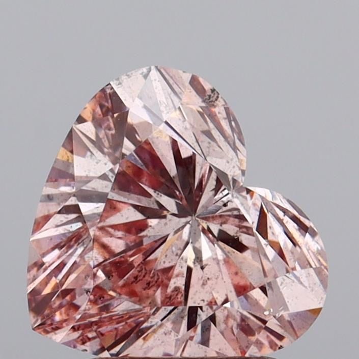 Loose Diamond - HEART 2.0ct Fancy Intense Pink SI2: Loose Diamond - HEART 2.0ct Fancy Intense Pink SI2 Source: This is a real non-mined Diamond that has been grown in a lab Shape: HEART Carats: 2.0 Color: Fancy Intense Pink Certification: IGI Video: