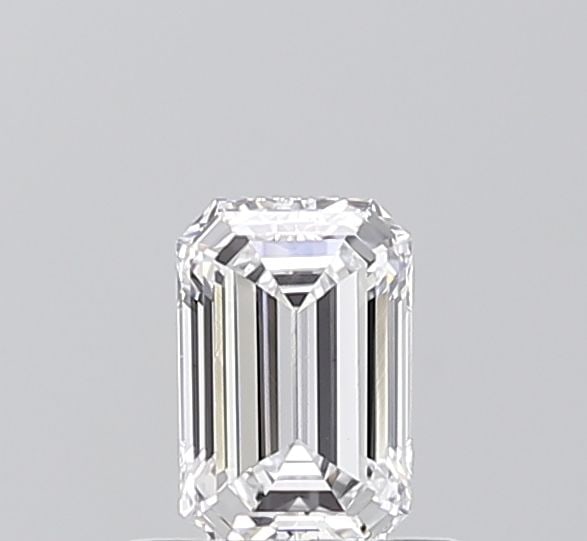 Loose Diamond - EMERALD 0.64ct D VS1: Loose Diamond - EMERALD 0.64ct D VS1 Source: This is a real non-mined Diamond that has been grown in a lab Shape: EMERALD Carats: 0.64 Color: D Clarity: VS1 Certification: IGI Video: