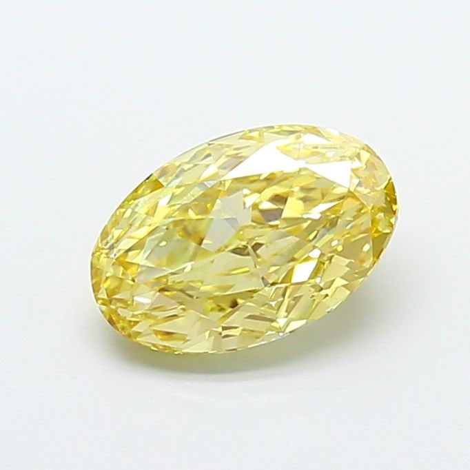 Loose Diamond - OVAL 2.51ct Fancy Intense Yellow VS1: Loose Diamond - OVAL 2.51ct Fancy Intense Yellow VS1 Source: This is a real non-mined Diamond that has been grown in a lab Shape: OVAL Carats: 2.51 Color: Fancy Intense Yellow Certification: IGI Video