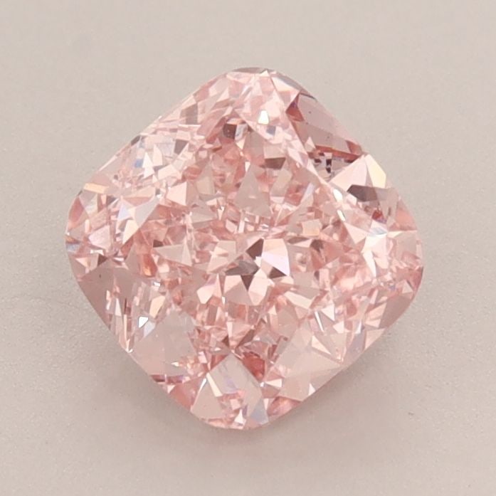 Loose Diamond - CUSHION MODIFIED 1.34ct Fancy Vivid Pink VS1: Loose Diamond - CUSHION MODIFIED 1.34ct Fancy Vivid Pink VS1 Source: This is a real non-mined Diamond that has been grown in a lab Shape: CUSHION MODIFIED Carats: 1.34 Color: Fancy Vivid Pink Certific