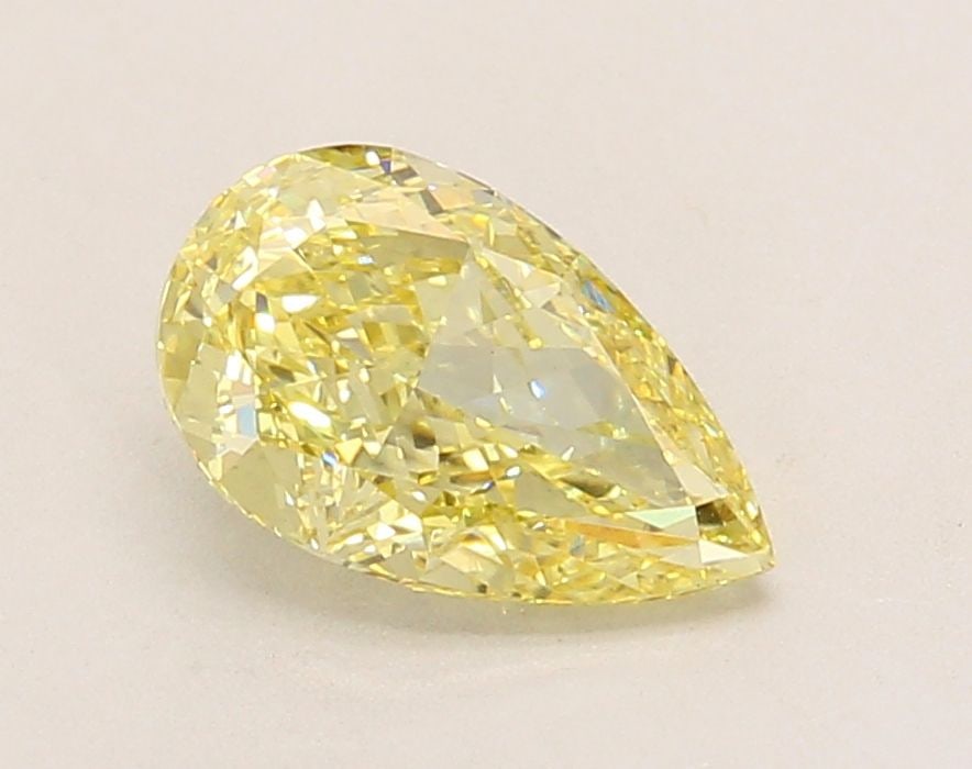 Loose Diamond - PEAR 1.54ct Fancy Intense Yellow VS1: Loose Diamond - PEAR 1.54ct Fancy Intense Yellow VS1 Source: This is a real non-mined Diamond that has been grown in a lab Shape: PEAR Carats: 1.54 Color: Fancy Intense Yellow Certification: IGI Video