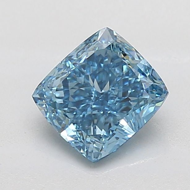 Loose Diamond - CUSHION MODIFIED 1.23ct Fancy Vivid Blue VVS2: Loose Diamond - CUSHION MODIFIED 1.23ct Fancy Vivid Blue VVS2 Source: This is a real non-mined Diamond that has been grown in a lab Shape: CUSHION MODIFIED Carats: 1.23 Color: Fancy Vivid Blue Certifi