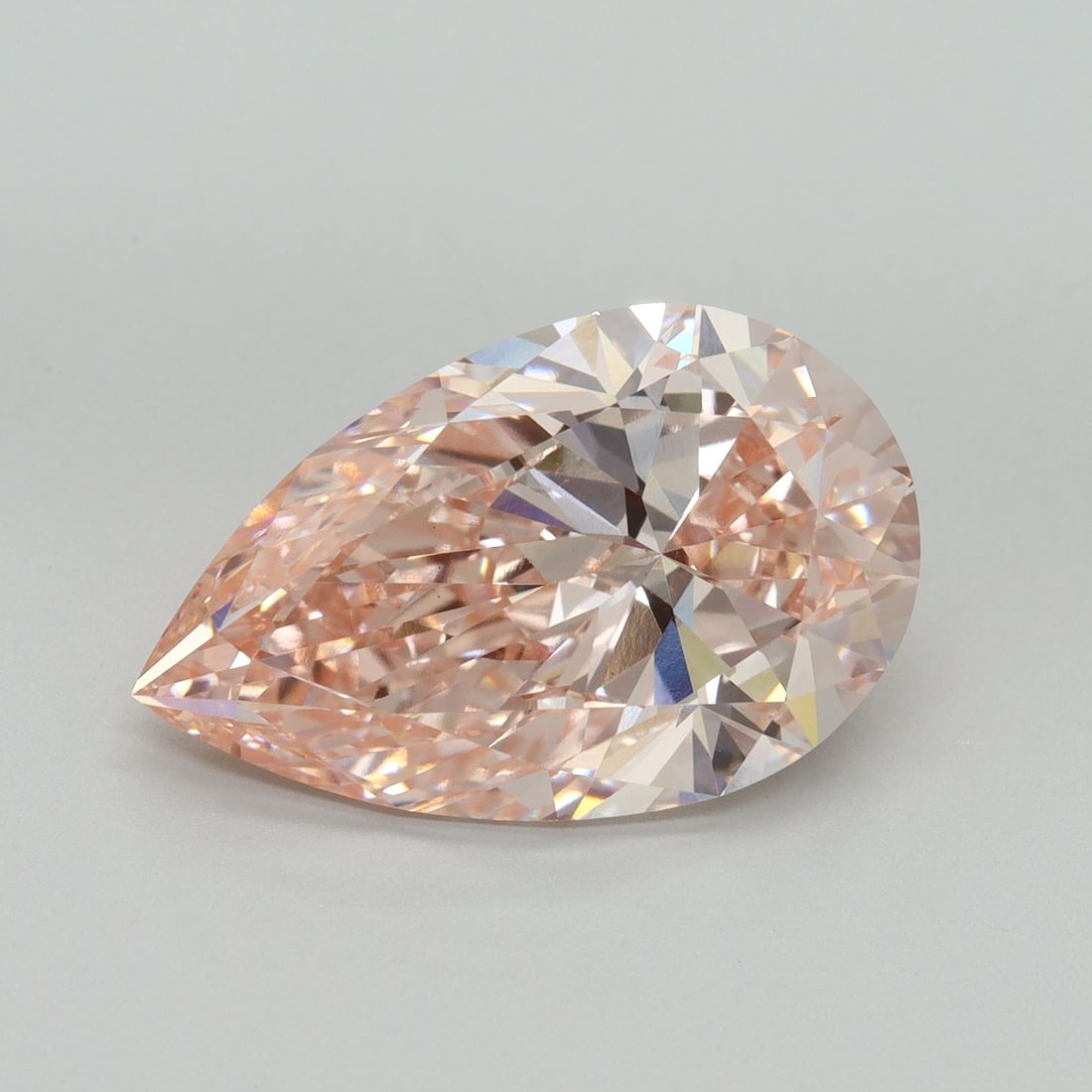 Loose Diamond - PEAR 7.13ct Fancy Intense Pink VS1: Loose Diamond - PEAR 7.13ct Fancy Intense Pink VS1 Source: This is a real non-mined Diamond that has been grown in a lab Shape: PEAR Carats: 7.13 Color: Fancy Intense Pink Certification: IGI Video: