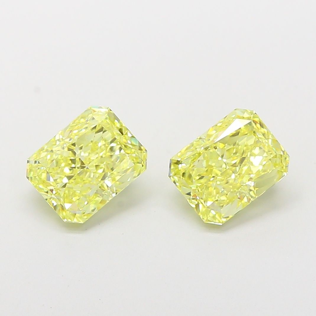 Loose Diamond - RADIANT 1.59ct Fancy Intense Yellow VS1: Loose Diamond - RADIANT 1.59ct Fancy Intense Yellow VS1 Source: This is a real non-mined Diamond that has been grown in a lab Shape: RADIANT Carats: 1.59 Color: Fancy Intense Yellow Certification: IGI