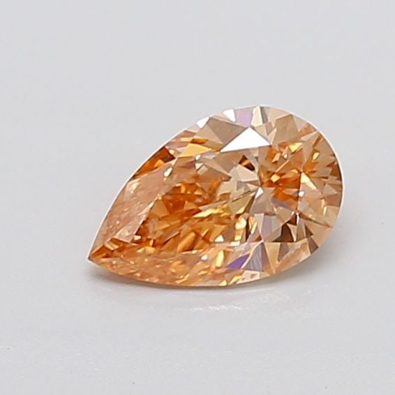 Loose Diamond - PEAR 0.93ct Fancy Intense Orange SI2: Loose Diamond - PEAR 0.93ct Fancy Intense Orange SI2 Source: This is a real non-mined Diamond that has been grown in a lab Shape: PEAR Carats: 0.93 Color: Fancy Intense Orange Certification: NONE The 