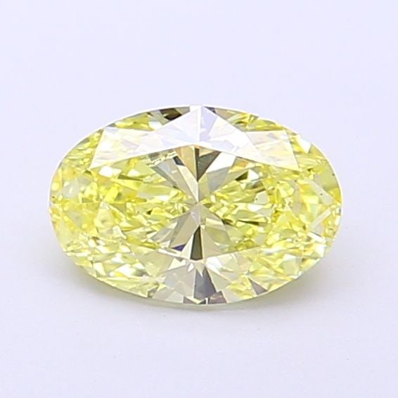 Loose Diamond - OVAL 0.71ct Fancy Intense Yellow VS1: Loose Diamond - OVAL 0.71ct Fancy Intense Yellow VS1 Source: This is a real non-mined Diamond that has been grown in a lab Shape: OVAL Carats: 0.71 Color: Fancy Intense Yellow Certification: IGI Video