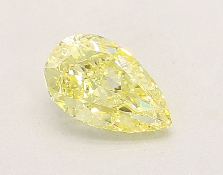 Loose Diamond - PEAR 1.05ct Fancy Intense Yellow VVS2: Loose Diamond - PEAR 1.05ct Fancy Intense Yellow VVS2 Source: This is a real non-mined Diamond that has been grown in a lab Shape: PEAR Carats: 1.05 Color: Fancy Intense Yellow Certification: IGI Vide